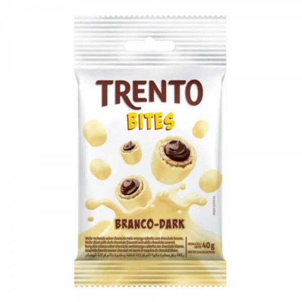 Chocolate Trento Bites Branco Dark 40G