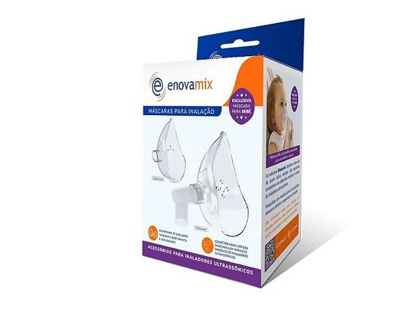 Máscara Para Inalação Enovamix Bebê e Adolescente