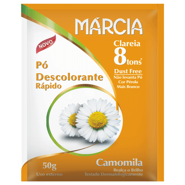 Pó Descolorante Márcia Camomila 50g