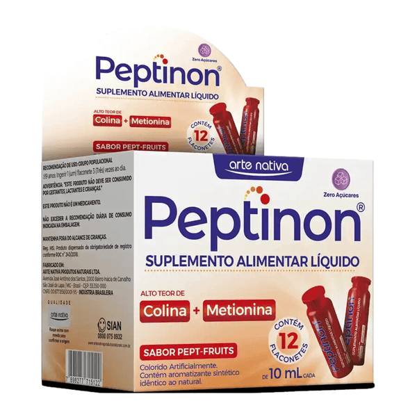 Peptinon com 12 Flaconetes 10ml Arte Nativa