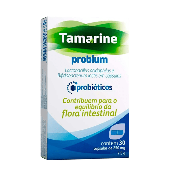 Tamarine Probium com 30 cápsulas