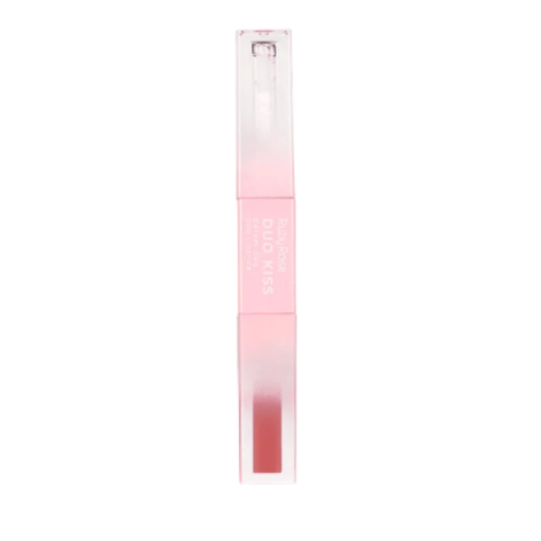 Batom Duo Ruby Rose Duo Kiss DK02 HB-L6203-2