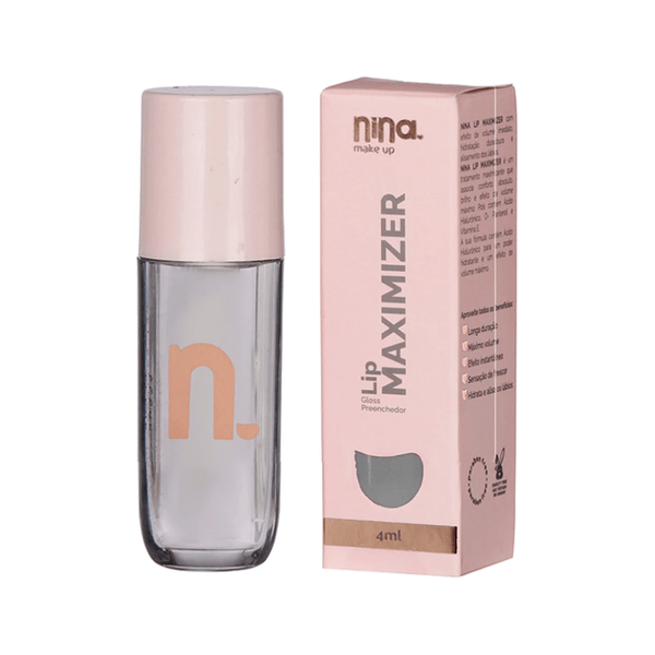 Nina Makeup Lip Maximizer Clear Gloss Labial 4ml