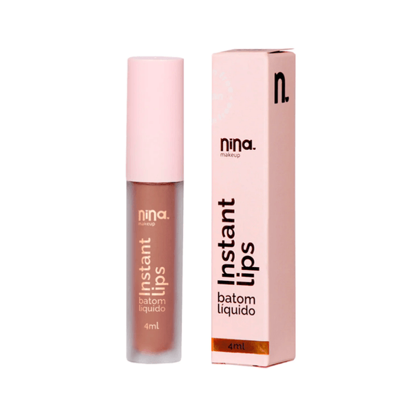 Batom Líquido Matte Instant Lips Princípio 3ml