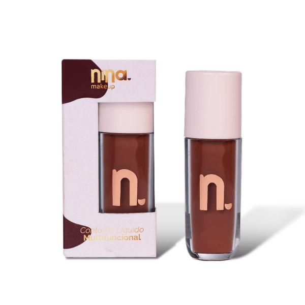 Corretivo Líquido Multifuncional Nina Makeup Western Gibão de Couro 4ml