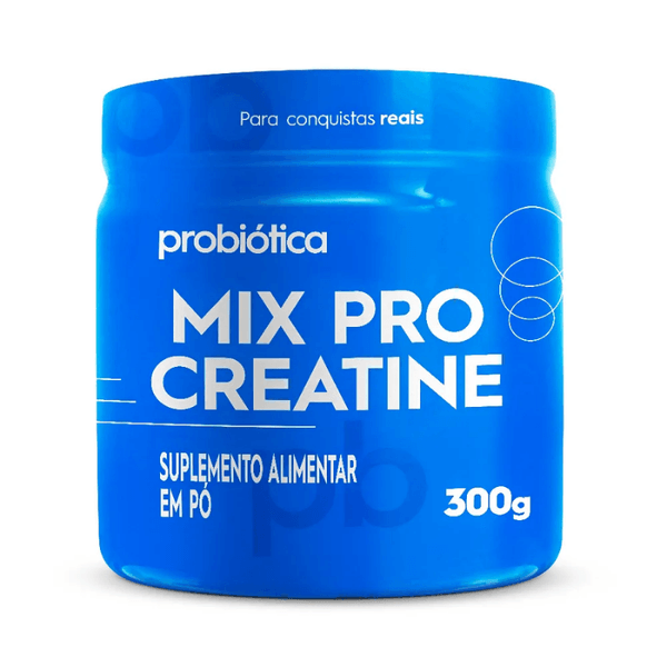 Mix Pro Creatine Probiótica Sem Sabor 300g