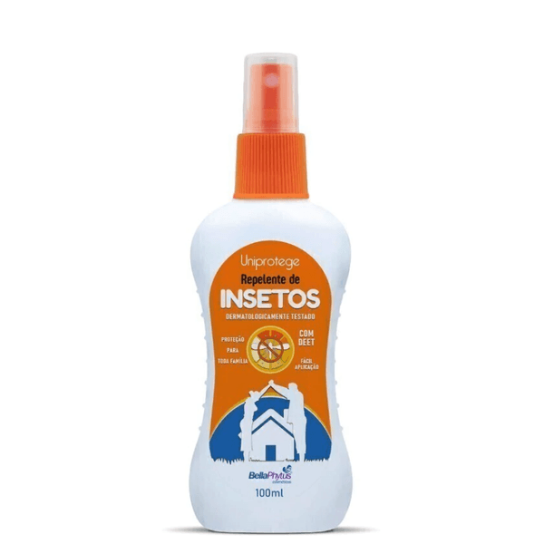 Repelente de Insetos Spray com Deet Uniprotege 100ml - BellaPhytus