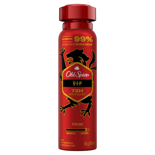Desodorante Antitranspirante Spray Old Spice Vip 150ml