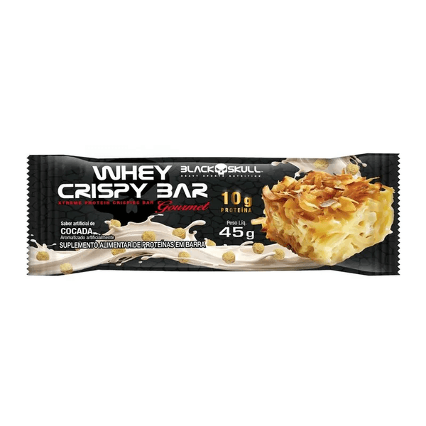 Black Skull Whey Bar Crispy Cocada 45g